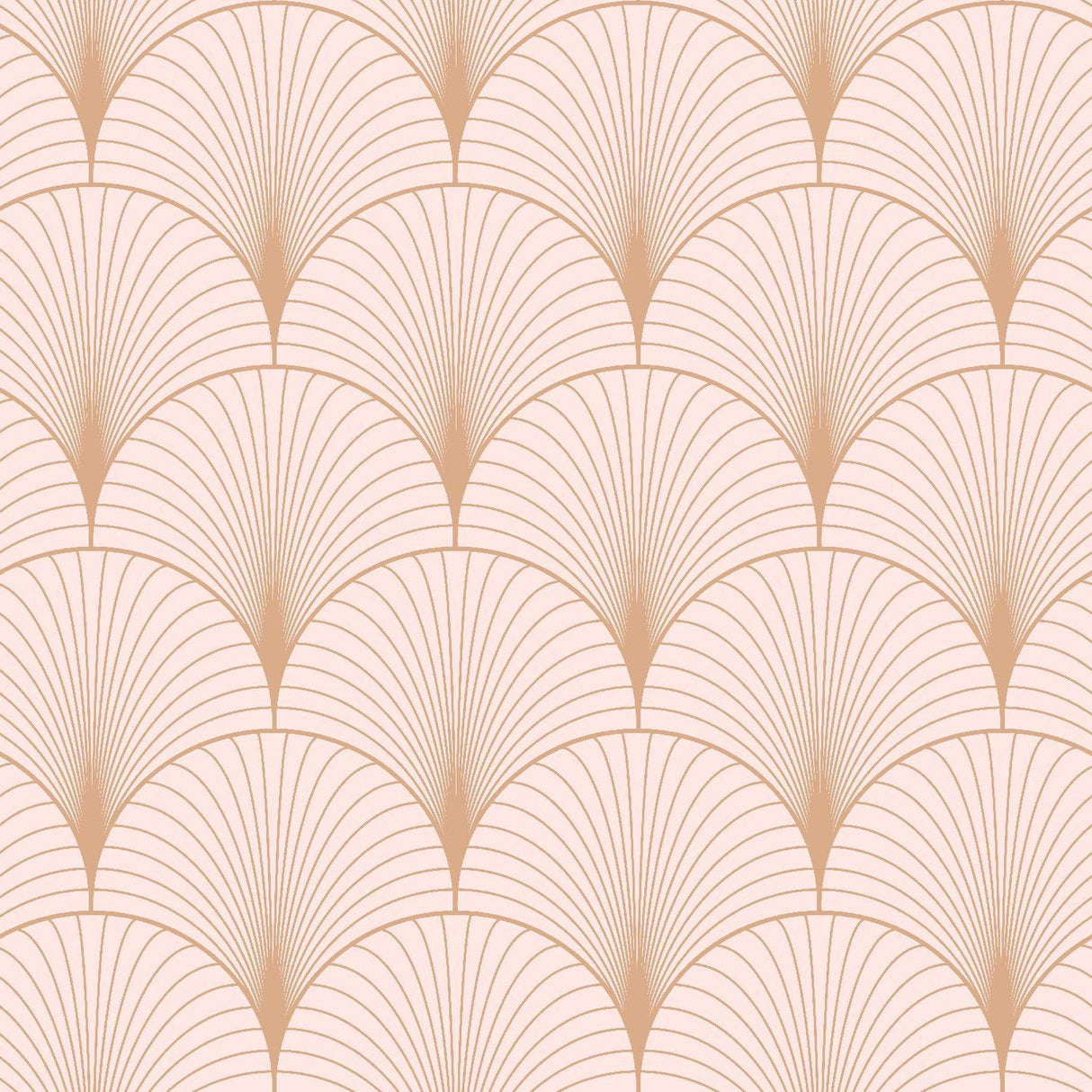 Brewster Home Fashions Lempicka Pink Art Deco Motif Wallpaper