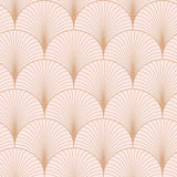Brewster Home Fashions Lempicka Pink Art Deco Motif Wallpaper