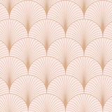 Brewster Home Fashions Lempicka Art Deco Motif Pink Wallpaper