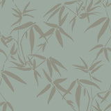 Brewster Home Fashions Guadua Green Bamboo Leaves Wallpaper