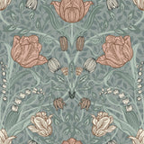 A-Street Prints Fillippa Sage Tulip Wallpaper