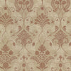 Brewster Home Fashions Andalusia Sienna Damask Wallpaper