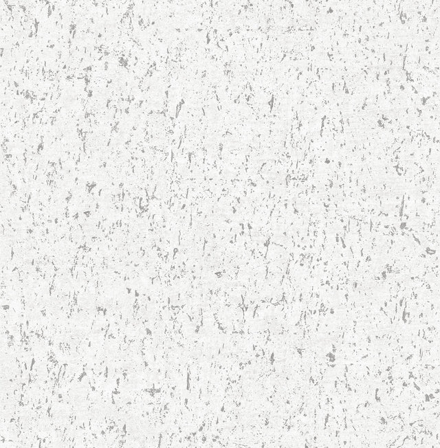 Brewster Home Fashions Callie White Concrete Wallpaper