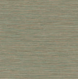 Brewster Home Fashions Alton Faux Grasscloth Copper Wallpaper