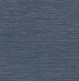 Brewster Home Fashions Alton Faux Grasscloth Indigo Wallpaper