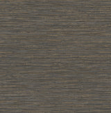 Brewster Home Fashions Alton Faux Grasscloth Black Wallpaper