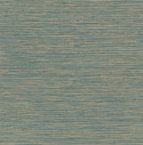 Brewster Home Fashions Alton Faux Grasscloth Teal Wallpaper