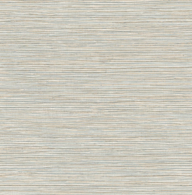 Brewster Home Fashions Alton Light Blue Faux Grasscloth Wallpaper