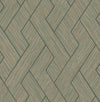 Brewster Home Fashions Ember Copper Geometric Basketweave Wallpaper