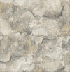Brewster Home Fashions Aria Light Grey Marbled Tile Wallpaper