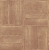 Brewster Home Fashions Jasper Block Texture Rust Wallpaper