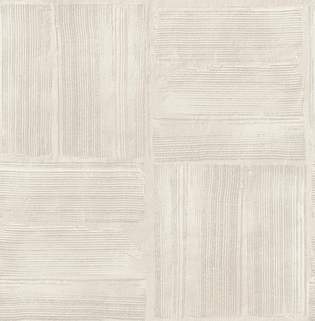 Brewster Home Fashions Jasper Ivory Block Texture Wallpaper