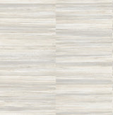 Brewster Home Fashions Rowan White Faux Grasscloth Wallpaper