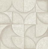 Brewster Home Fashions Addison Stone Retro Geo Wallpaper