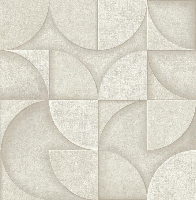 Brewster Home Fashions Addison Stone Retro Geo Wallpaper