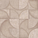 Brewster Home Fashions Addison Retro Geo Blush Wallpaper
