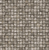 Brewster Home Fashions Kingsley Grey Tiled Wallpaper