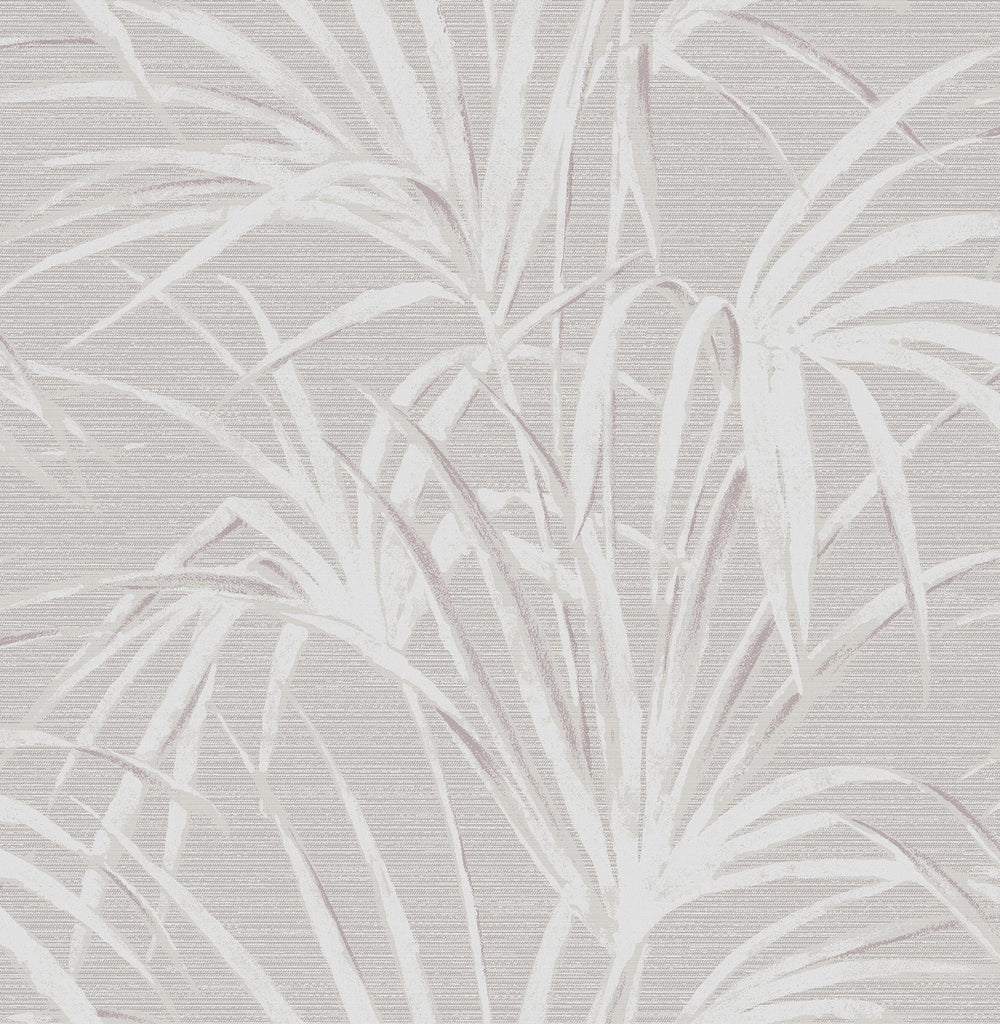 Brewster Home Fashions Song Grey Fountain Palm Wallpaper