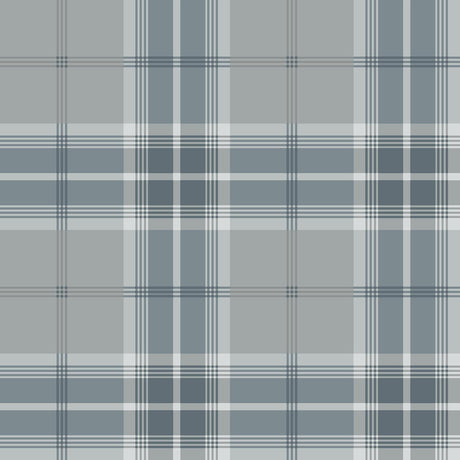 Brewster Home Fashions Sala Blue Plaid Wallpaper