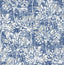 Brewster Home Fashions Dori Blue Painterly Floral Wallpaper