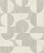 Brewster Home Fashions Barcelo Light Grey Circles Wallpaper