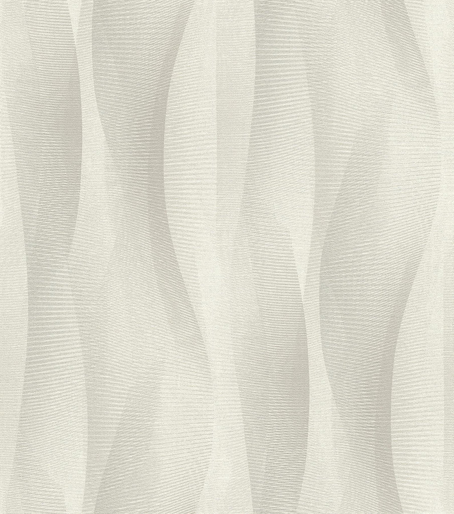 Brewster Home Fashions Currin Light Grey Wave Wallpaper