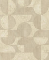 Brewster Home Fashions Barcelo Beige Circles Wallpaper