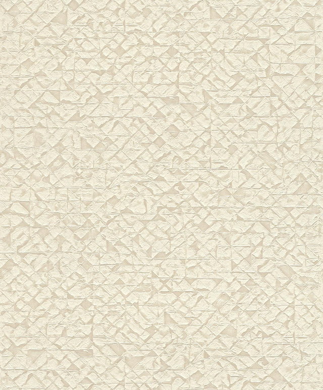 Brewster Home Fashions Arbus Cream Geo Wallpaper