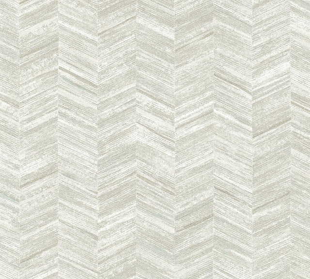 Brewster Home Fashions Tatlin Grey Chevron Wallpaper