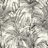 Brewster Home Fashions Serra White Palm Wallpaper