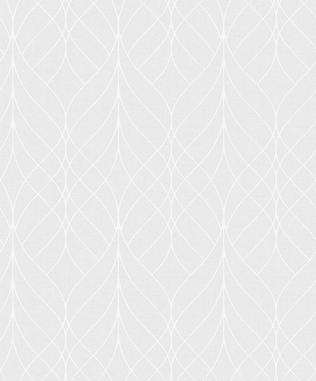 Brewster Home Fashions Hartley Light Grey Geo Wallpaper