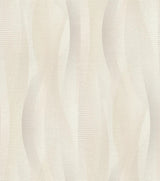 Brewster Home Fashions Currin Wave Neutral Wallpaper