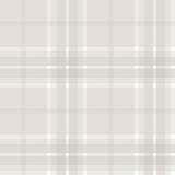 Brewster Home Fashions Sala White Plaid Wallpaper