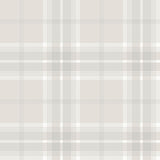 Brewster Home Fashions Sala Plaid White Wallpaper