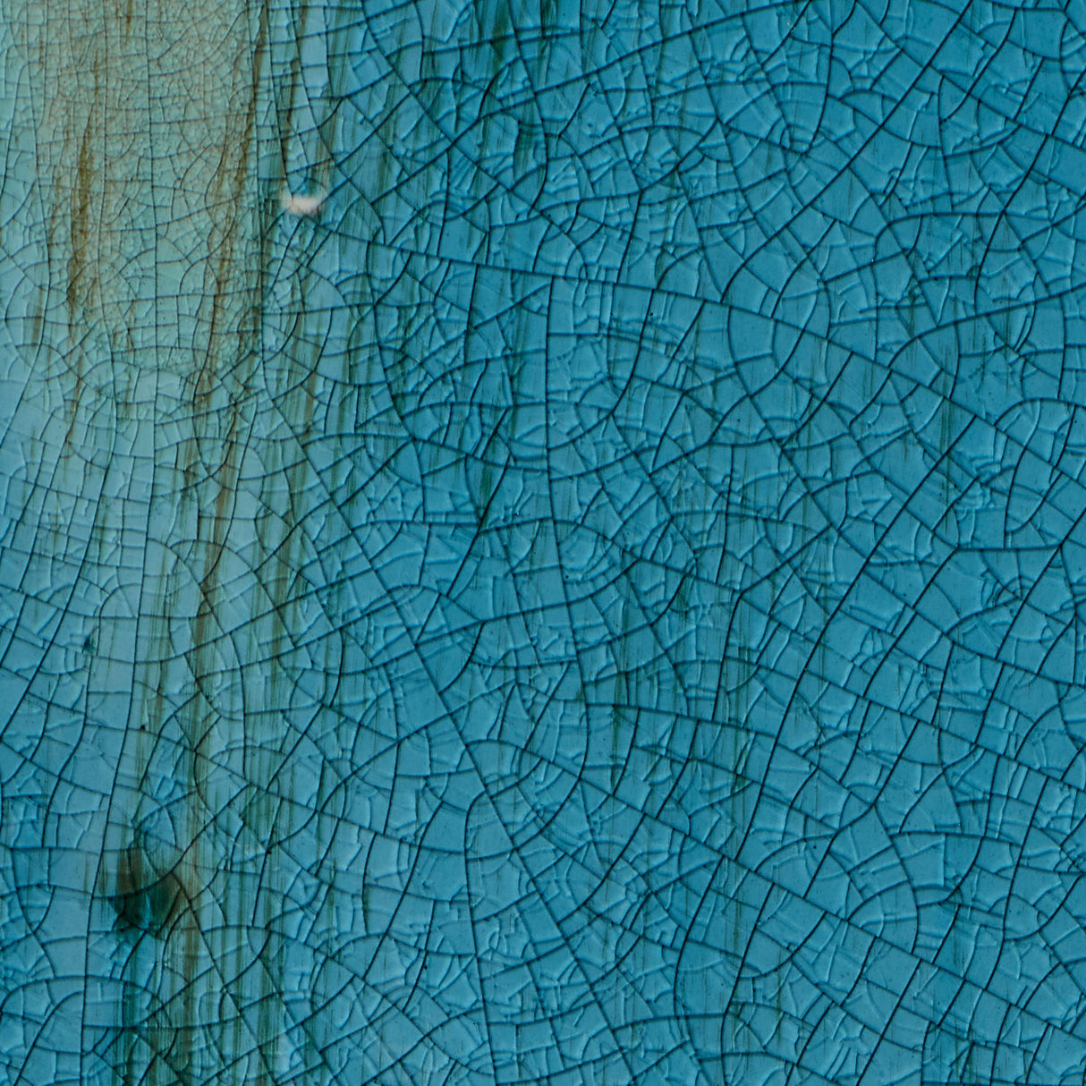 Jamie Young Porto Ceramic Indoor/Outdoor Side Table-Large, Azure