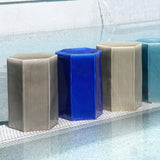 Jamie Young Porto Ceramic Side Indoor/Outdoor Table-Large, Cobalt Blue