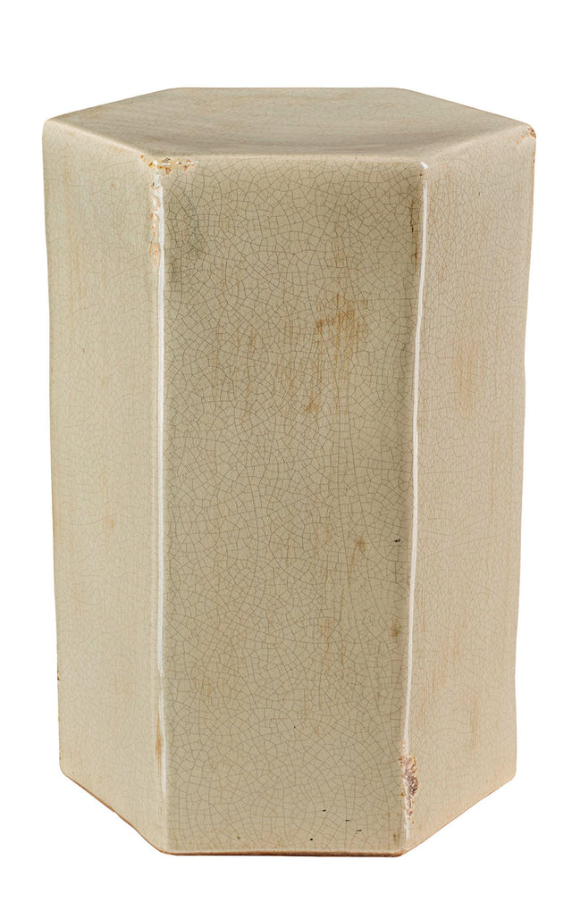 Jamie Young Porto Ceramic Indoor/Outdoor Side Table-Large, Pistachio