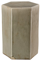 Jamie Young Porto Ceramic Indoor/Outdoor Side Table-Small, Gray