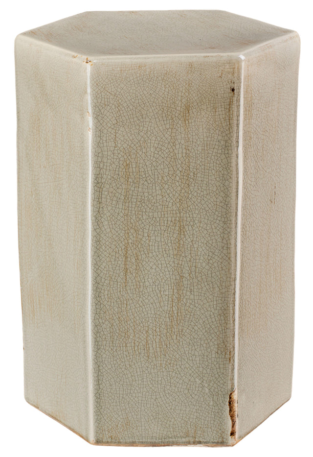 Jamie Young Porto Ceramic Indoor/Outdoor Side Table-Small, Pistachio