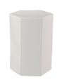 Jamie Young Porto Ceramic Indoor/Outdoor Side Table-Small, White