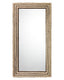 Jamie Young Evergreen Braided Seagrass Rectangle Wall Mirror, Natural