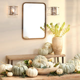 Jamie Young Principle Iron Wall Mirror, Black