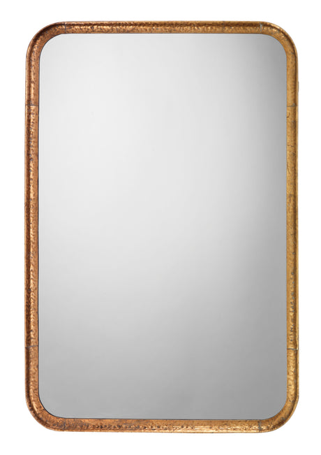 Jamie Young Principle Iron Rectangle Wall Mirror, Gold