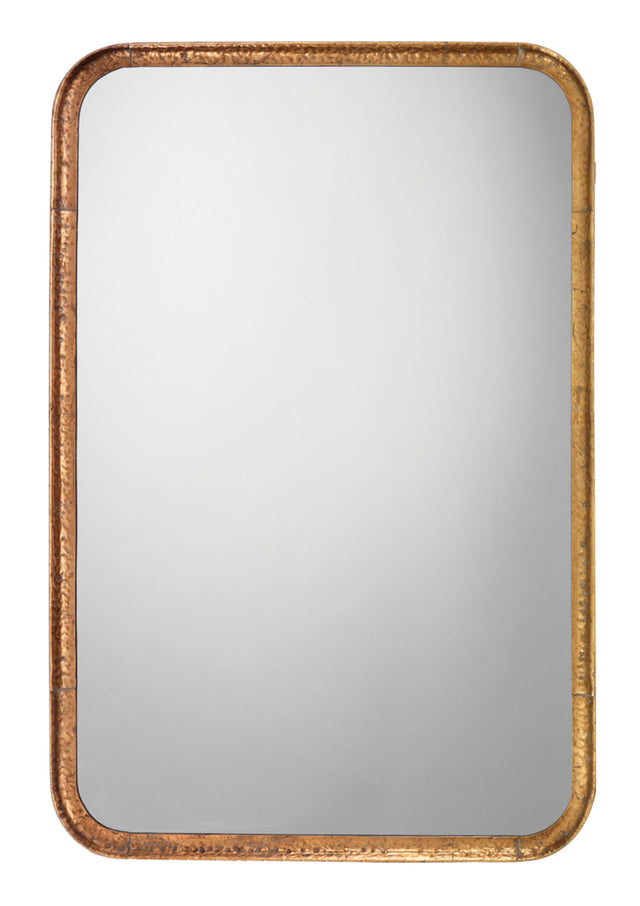 Jamie Young Principle Iron Rectangle Wall Mirror, Gold