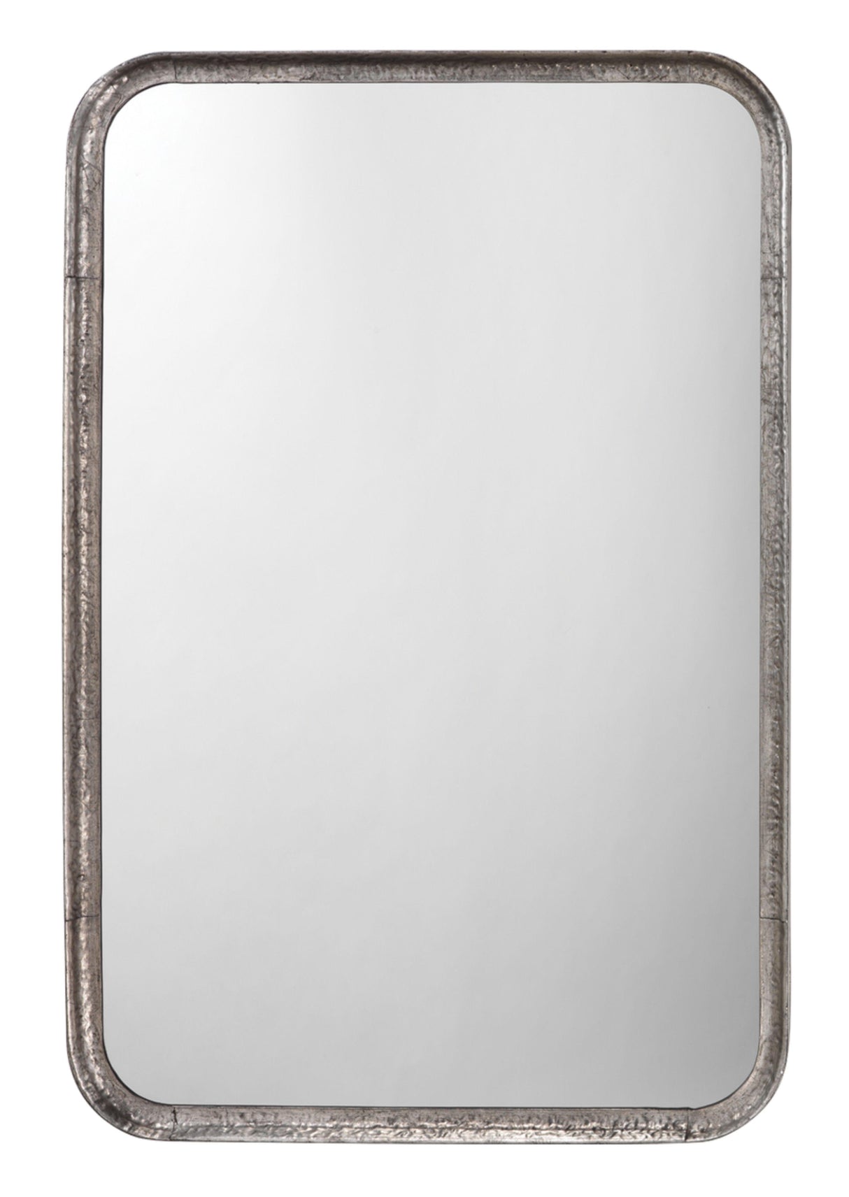 Jamie Young Principle Iron Rectangle Wall Mirror, Silver