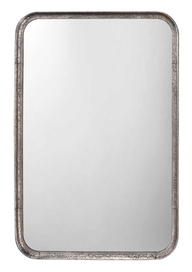 Jamie Young Principle Iron Rectangle Wall Mirror, Silver