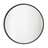 Jamie Young Refined Iron Round Wall Mirror, Black