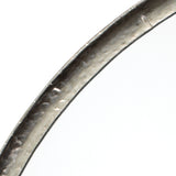 Jamie Young Refined Iron Round Wall Mirror, Silver