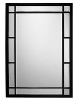 Jamie Young Chelsea Iron Rectangle Wall Mirror, Black
