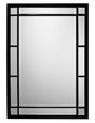 Jamie Young Chelsea Iron Rectangle Wall Mirror, Black